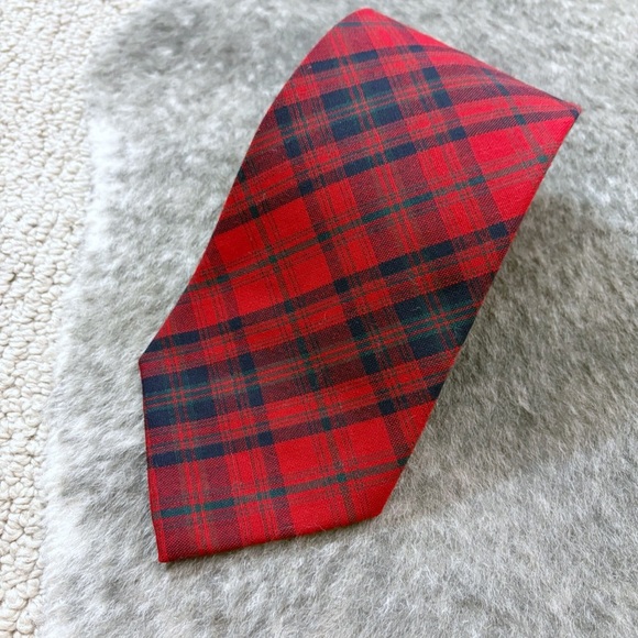 NWOT Pendleton Wool Plaid Tie - Picture 2 of 10